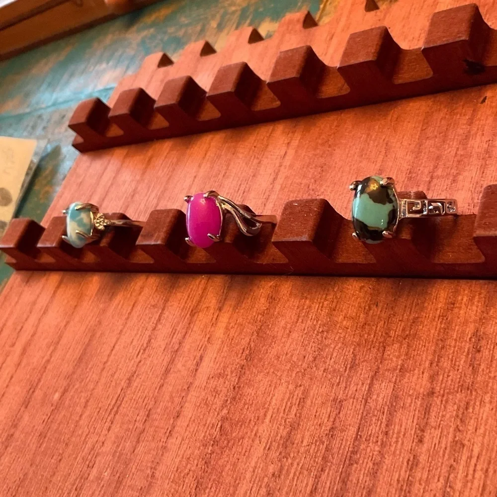 Set of 3 Unique Rings size 10, BN
